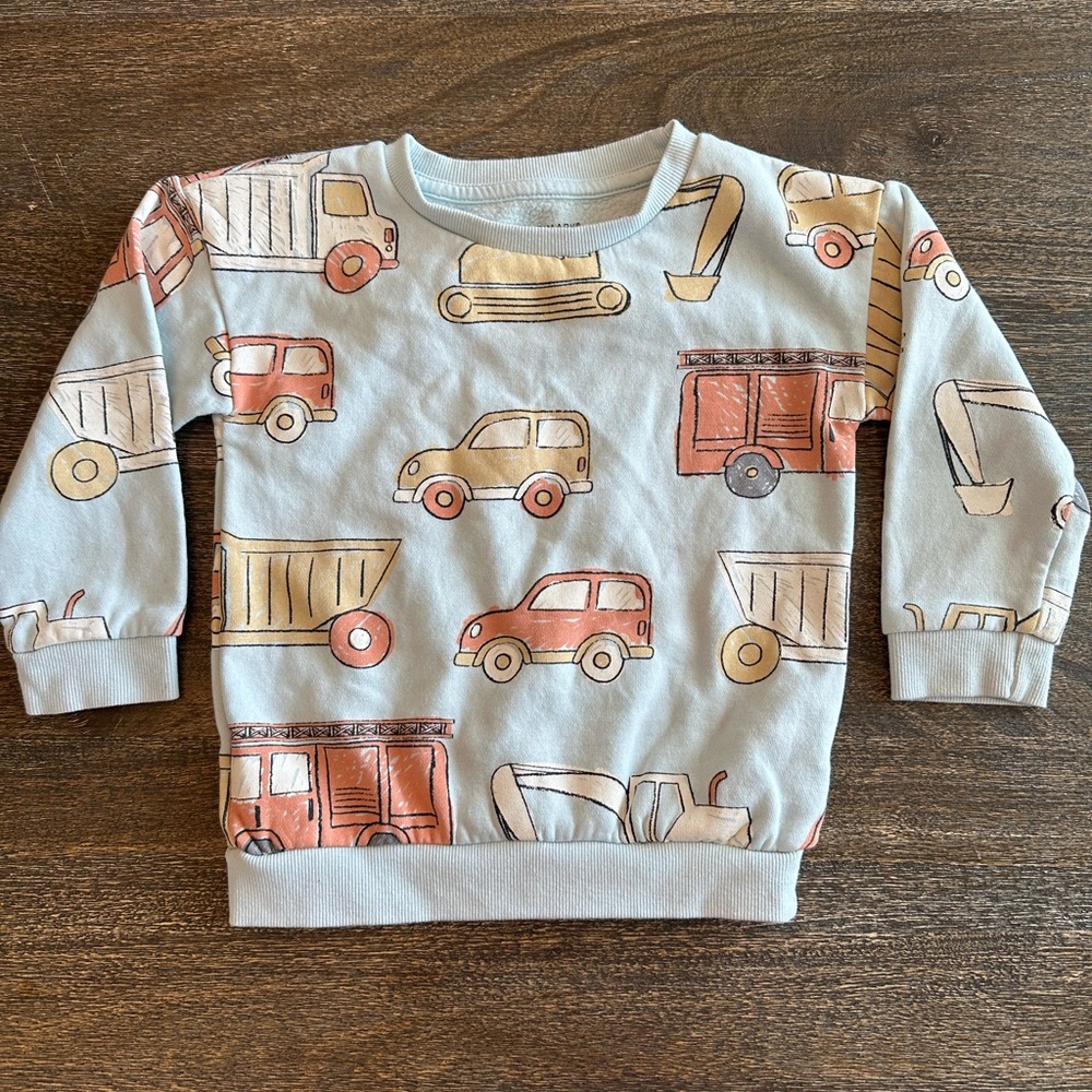 Primark Toddler Construction Crew Sweatshirt